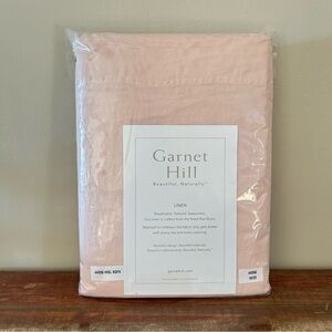 Garnet Hill Relaxed Linen Flat Sheet